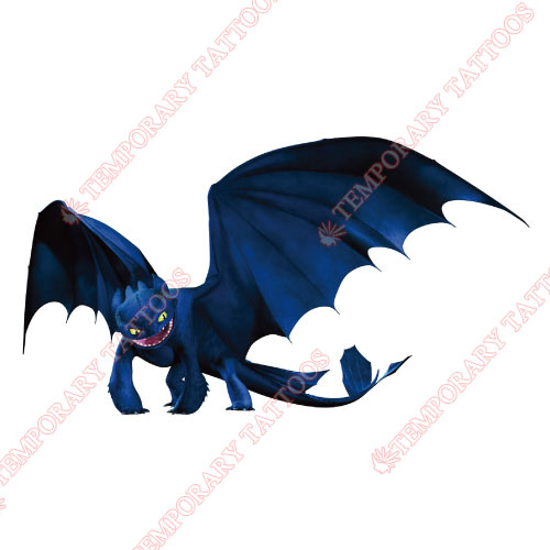 How to Train Your Dragon Customize Temporary Tattoos Stickers NO.3335